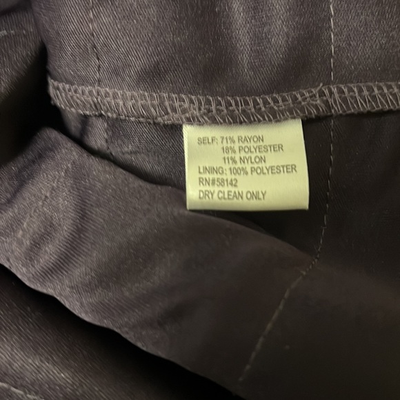 LONDON TIMES Formal Dress Knee Length, Purple with a glow, Size 10 - Picture 4 of 5